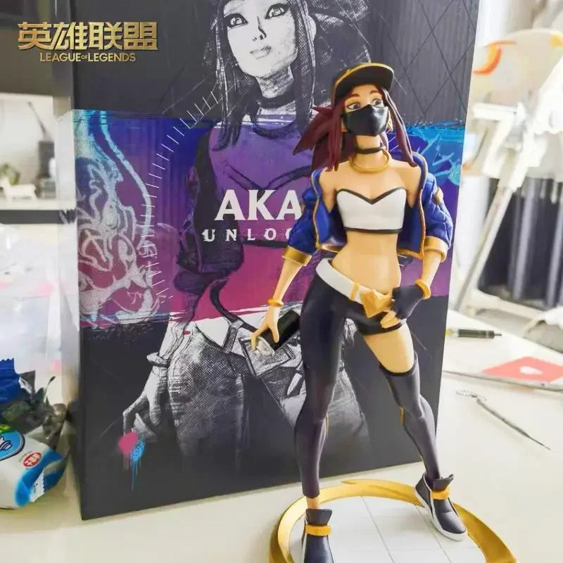 Original Apex League Of Legends Akali Complete Figure In Stock Anime Action Collection Model Toys To Friends Gifts Collect