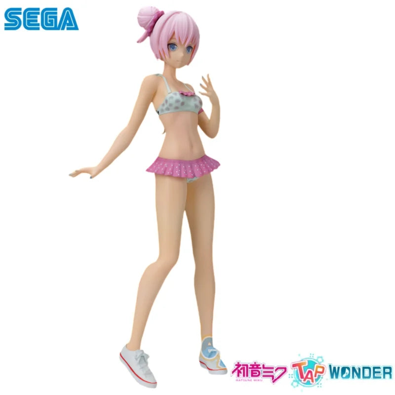 In Stock Sega Original Hatsune Miku Megurine Luka Action Figure Model Doll Brand New Boxed Toys Model Garage Collectible