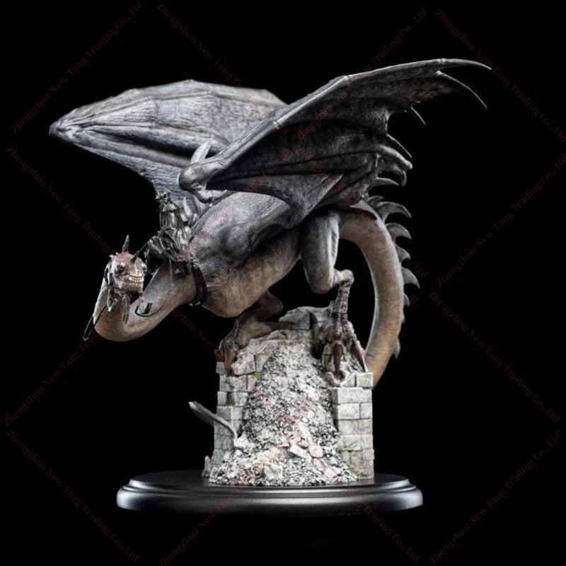 Original Witch-king of Angmar Nazgul Dragon Fell Beasts Statue Open Version Figure Model Collection Desktop Scene Ornament Gift