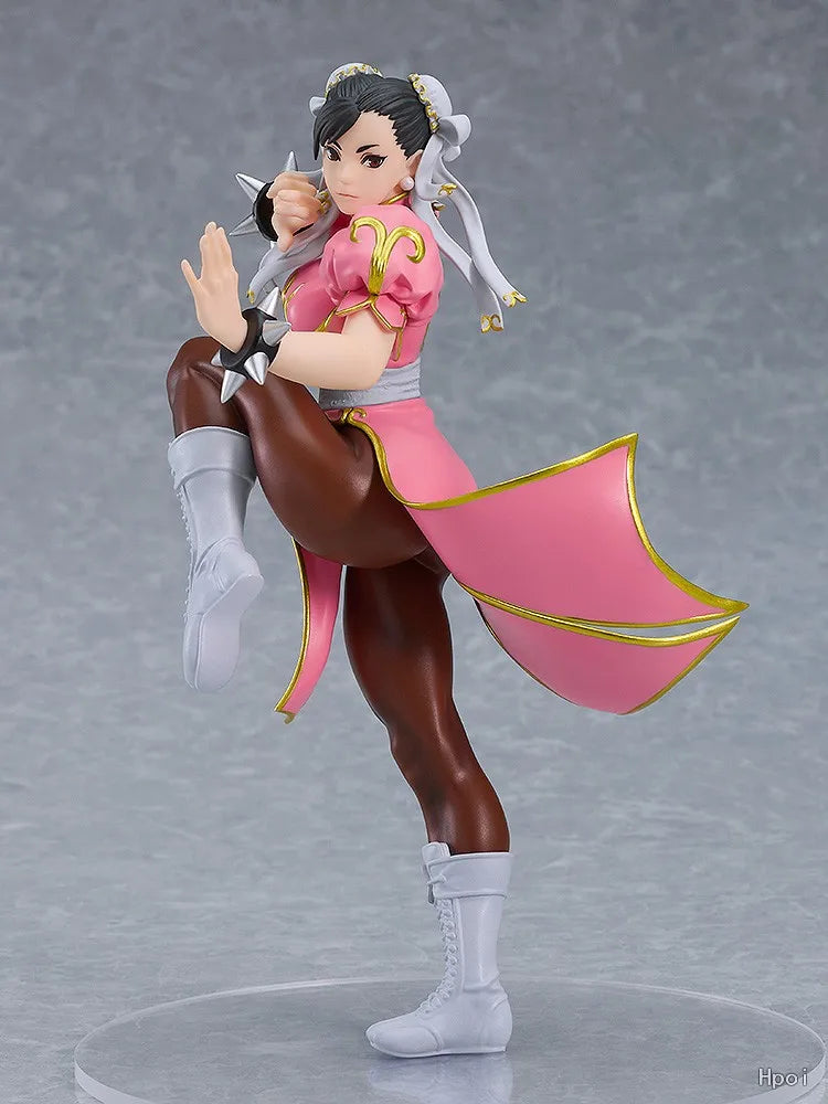 【In Stock】Original Max Factory GSC PUP Street Fighter Chun-Li Pink Costume Ver Ornament Collection Gift