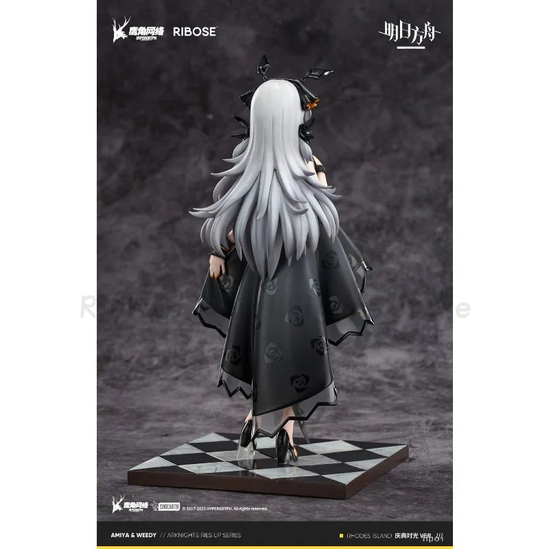 In Stock RIBOSE Arknights RISE UP Weedy/Amiya Celebration Time Ver. Game Characters Models Toys Figures