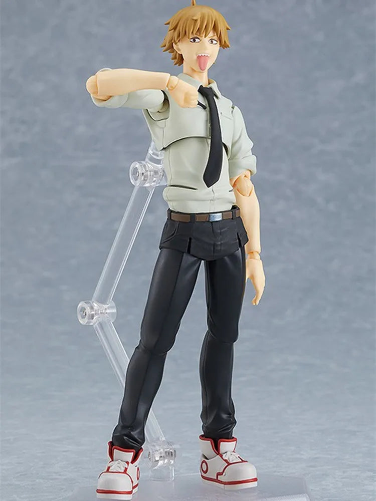 Figma 586 Chainsaw Man Anime Figures Denji Action Figure Pochita Toys for Boys Gifts Collection Display