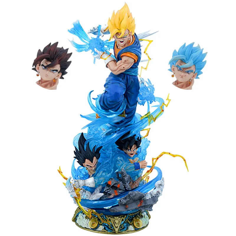 Last Sleep Studio Dragon Ball Z Vegetto SSJ3 Figure Dragonball Figurine Anime Model GK Bejitto Statue Collection Toy DBZfigma