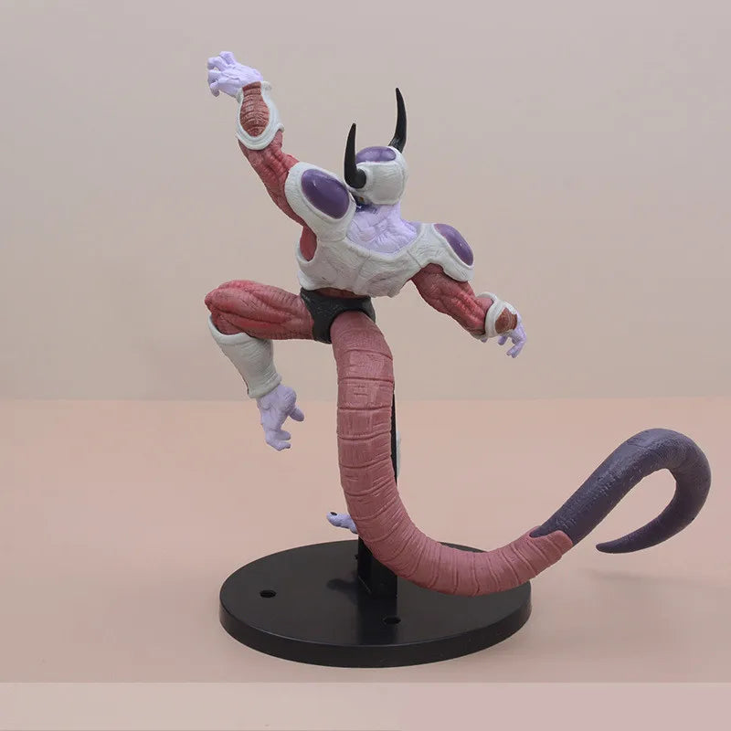 22CM Anime Dragon Ball Frieza Figure Model King Tenkaichi Budokai 2 Battle Frieza Terrifying Muscle Fascial Man Model Action Toy