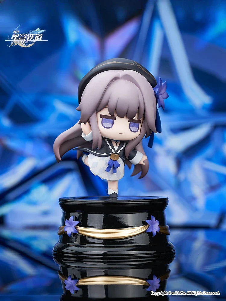 Honkai Star Rail Action Figures Model Herta Q-version Figures Brand New Genuine Car Mounted Ornaments Birthday Gift Original