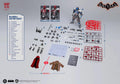 Hemoxian 1/10 Batman Arkham Knight Zwei Formen Umschaltbarer Bausatz Leuchtende Actionfigur Superhelden-Modell Spielzeug Jungen Geschenk