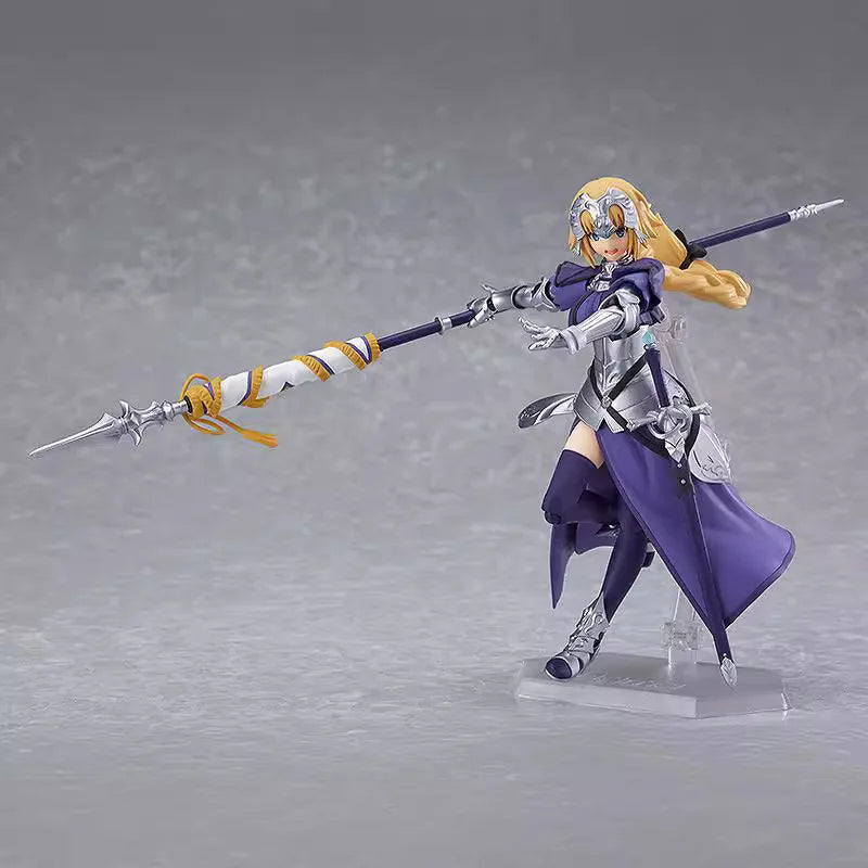 Fate Grand Order Ruler Jeanne D'Arc Movable Action Figure 14cm PVC Collectible Anime Toy Boy'S Gift Desktop Decor Fans Gift