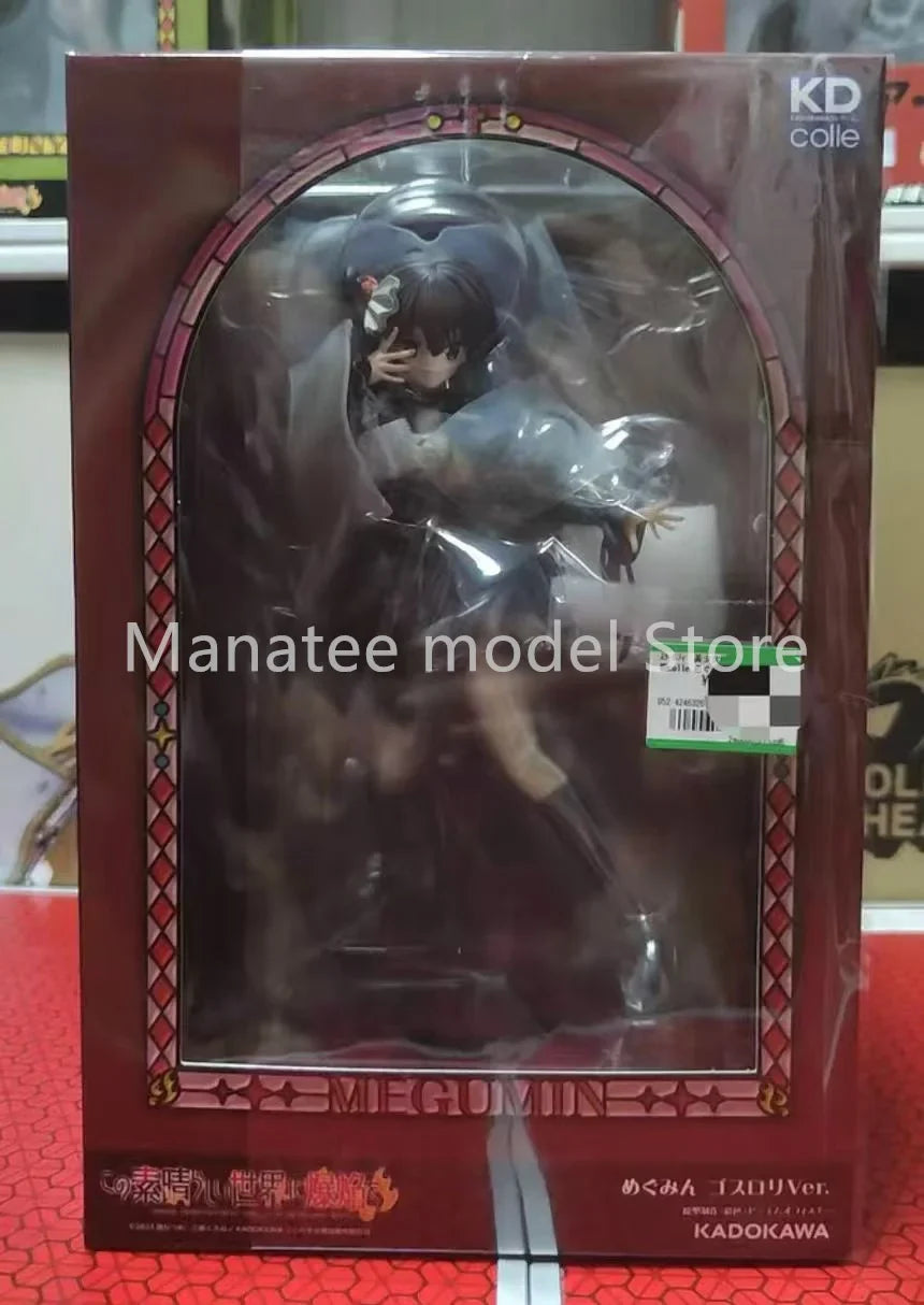 KADOKAWA Original Megumin gothic lolita dress ver. KADOKAWA Special Set 1/7 PVC Action Figure Anime Model Toys Doll Gift
