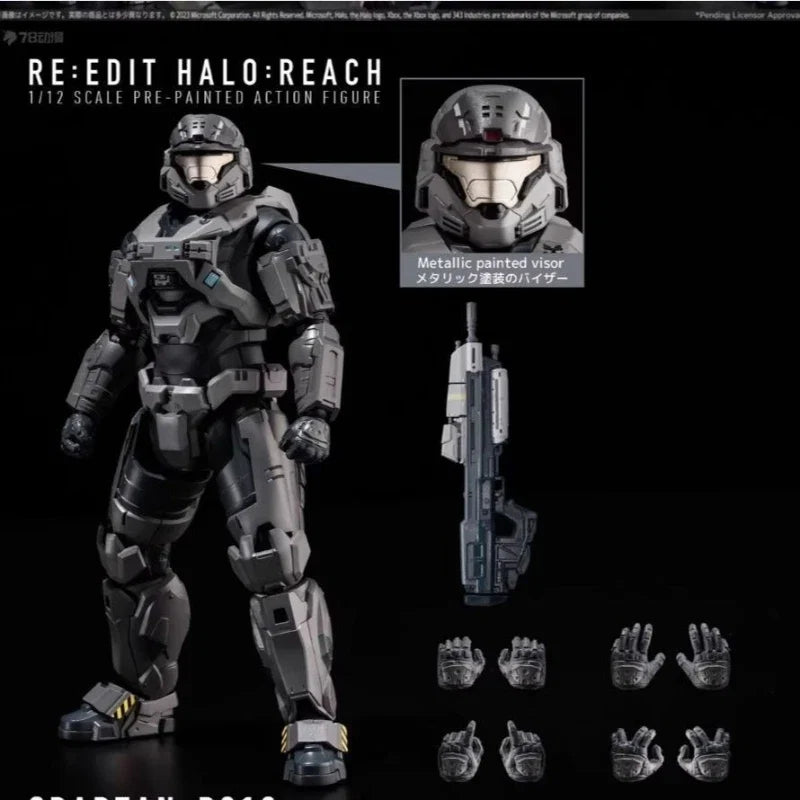 Good Smile Company 1/12 Halo: Reach Emile A239 Master Chief Action Figure (Domestic)
