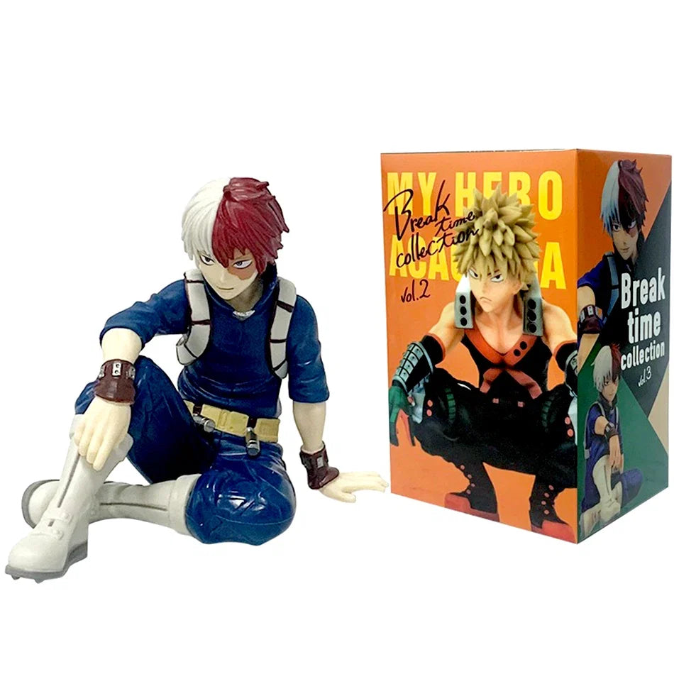 My Hero Academia Anime Figures PVC Model Bakugou Katsuki & Todoroki Shoto that as ornamental and collectible or as Toy Gifts