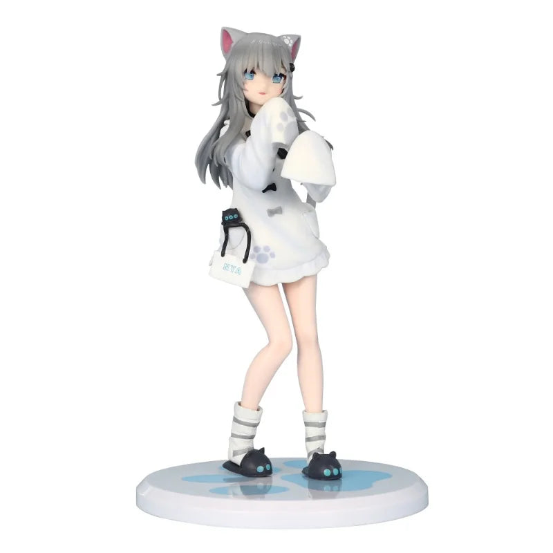 21cm F:NEX Figure Nachoneko Channel Hennyano FuRyu Anime Cat Girl PVC Action Figure Toy Game Statue Collection Model Doll Gifts