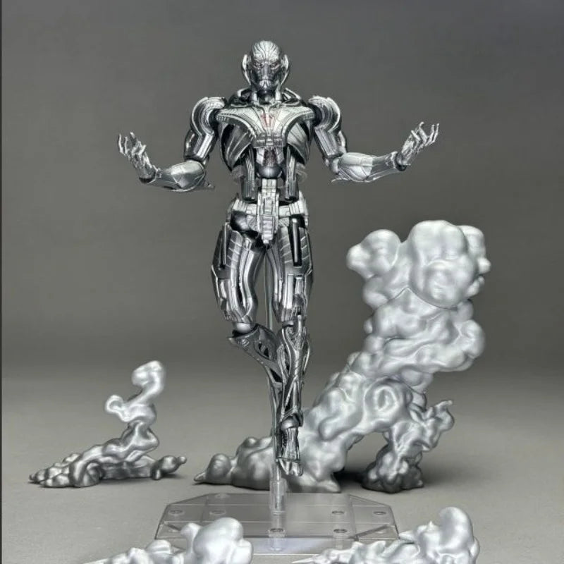 AC Factory Ultron Action Figure 16cm Kaiyodo Amazing Yamaguchi Avengers Anime Collection Customizable Toy Model Gift for Fans
