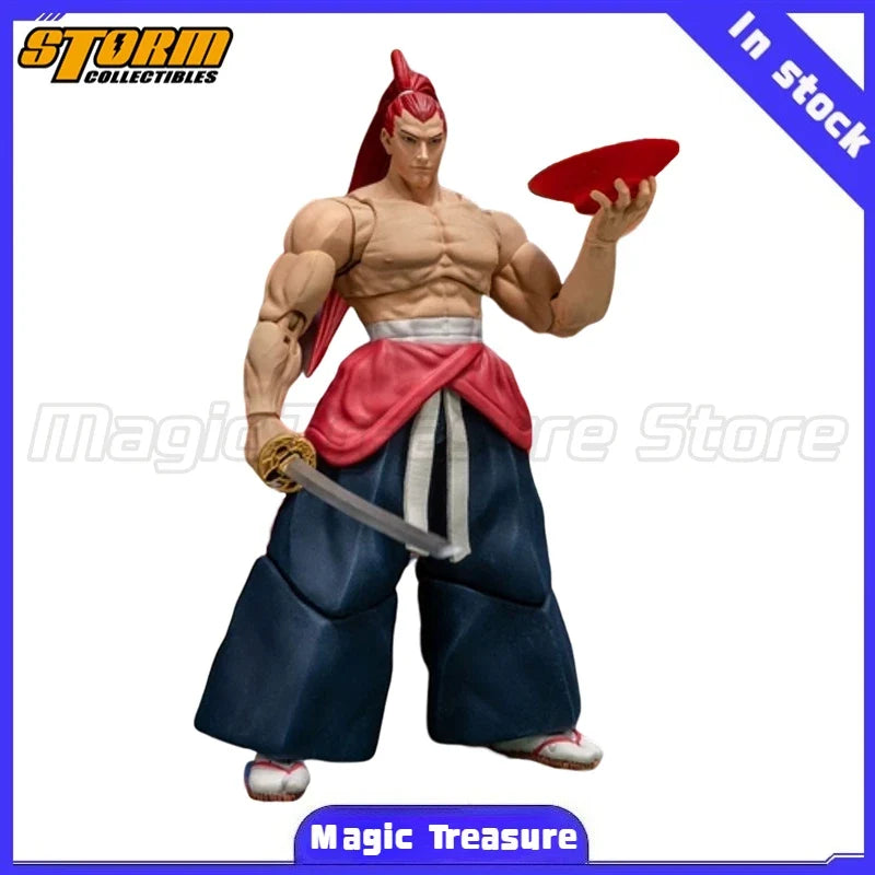 【MT】Original Storm Collectibles Samurai Shodown Kibagami Genjuro Action Figure Model Toy Gift