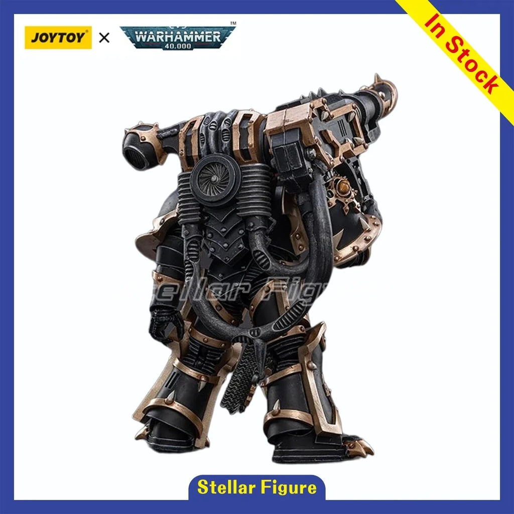 【SF】JOYTOY 1/18 Action Figure Chaos Space Marines Black Legion Havocs Marine 02 Model Toys Gifts Collection Ornaments