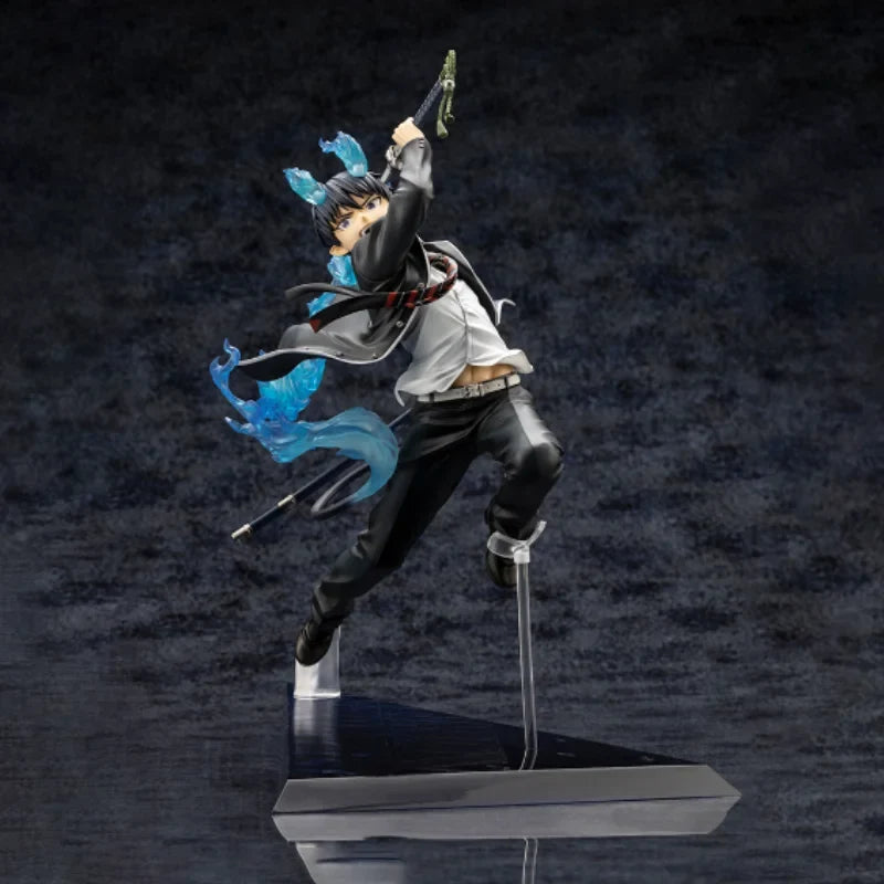KOTOBUKIYA Genuine Ao No Exorcist Yuki No Hate Hen Okumura Rin  ARTFX J 1/8 Collection Series Model Cartoon Character Gifts Toys