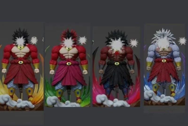 【New】Kong Dragon Ball SHF Super Saiyan Super Saiyan Four Broly MA08L,09L,10L,11L Anime Figure Model Toy