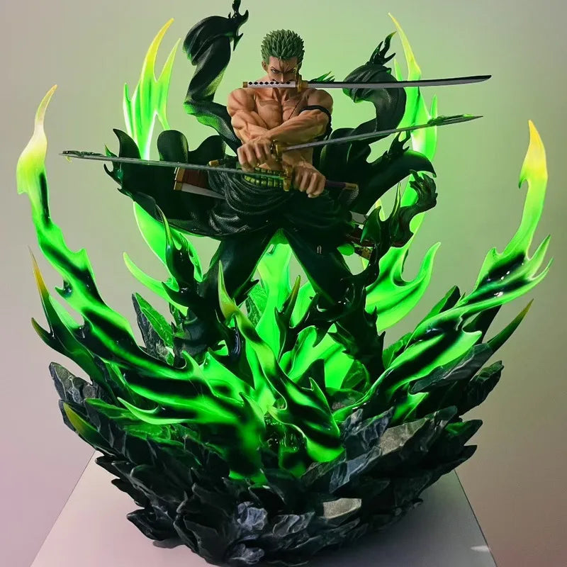 TH Studio One Piece Roronoa Zoro Resin Statue 34cm Anime Modell Actionfigur Desktop Ornament Figma Figur Sammlerstücke