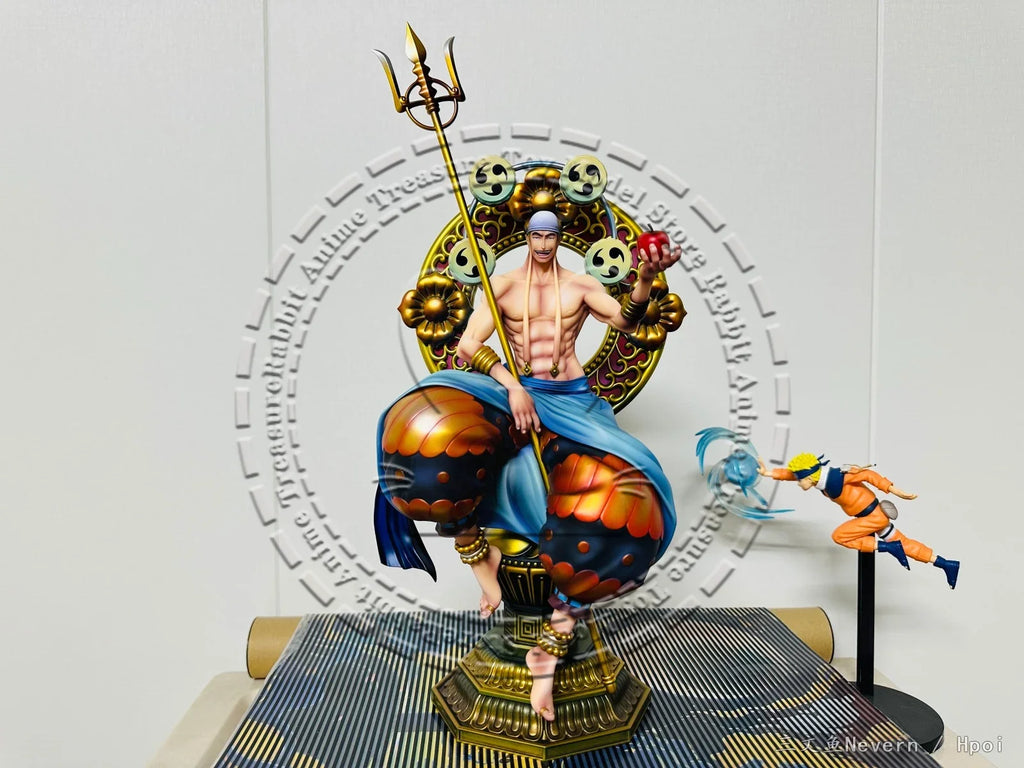 In Stock Original Genuine MegaHouse P.O.P “NEO-MAXIMUM” One Piece God Eneru Sky Island’s Only God PVC Statue Figure Display