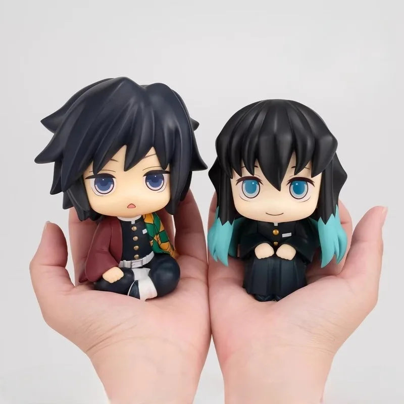 10cm Demon Slayer Anime Figure Tomioka Giyuu Figure Tokitou Muichirou Figurine  Customized Statue Model Doll Collection Gifts