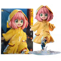 12.5CM Anime Spy × Family Anya Forger Figure Raincoat Model Toy Summer Dress Up Anya Gift Collection Action Figure