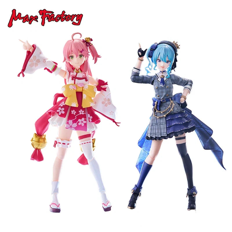 Genuine Original Hololive Max Factory figma#641/642 Sakura Miko Hoshimachi Suisei Action Figure Collectible Model Doll Gifts