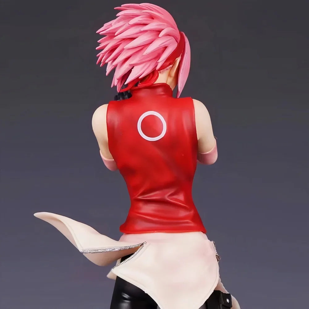 35cm/13.78in Anime NARUTO Figure Haruno Sakura Action Figures Pvc Statue Desktop Ornamen Collection Model Toys Gifts