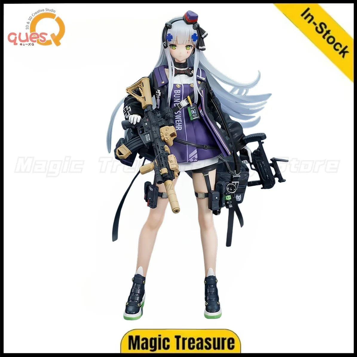 【In Stock】Original QuesQ Girls Frontline HK416 MOD3 Figures Animation Ornaments