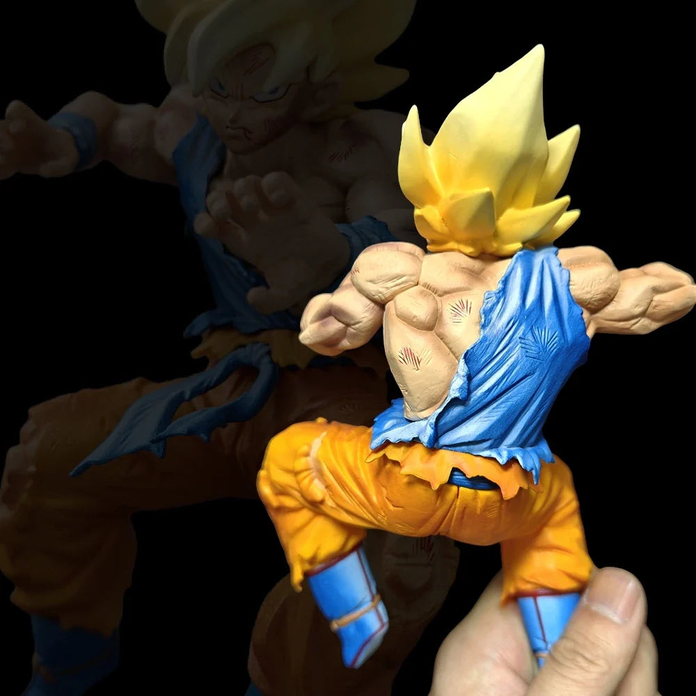 Hot Dragon Ball Son Goku Super Saiyan Anime Figure 22cm Goku DBZ Action Figure Model Gifts Collectible Figurines for Kids