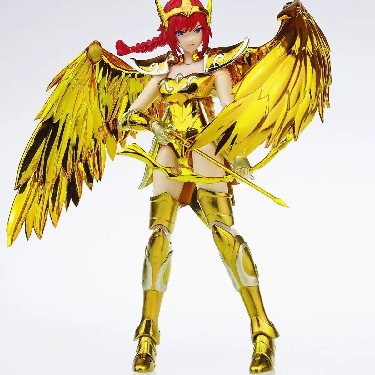 Great Toys/GT Saint Seiya Myth Cloth EX Sagittarius Yvette Holy Contract Female Zodiac Knights of Action Figure Model