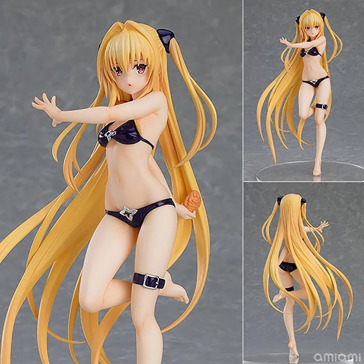 Original Genuine Max Factory Prepainted Pop Up Parade To LOVEru Darkness Konjiki No Yami H=185mm Anime Character Figure Model