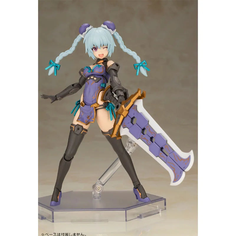 KOTOBUKIYA Original MODEL KIT Mecha Girl: Griffin Qipao 165mm Anime Action Figure Assembly Model Toys  Model Gifts for Boys