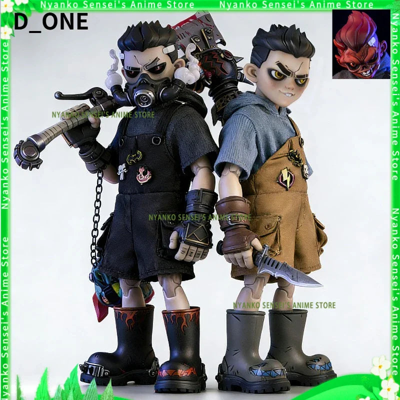 D_ONE RAGE-ZBOYS Serie Toothy Daily Ver. / Out of Control Ver. 1/12 Actionfigur Anime Modell Trendige Spielzeuge Desktop Sammlerstücke