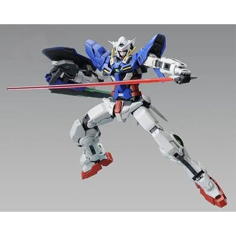 Bandai Original MG Gundam Exia RepairⅡ GN-001R2 1/100 Anime Action Figure Assembly Model Toys Gifts For Children Collectibles