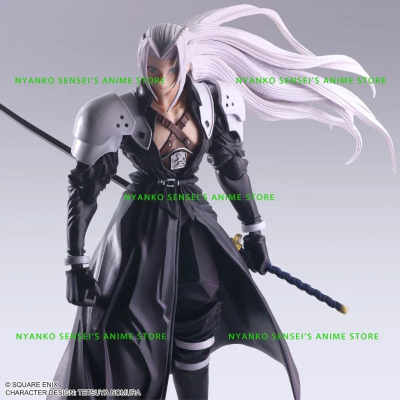 In Stock Square Enix Final Fantasy VII BRING ARTS Sephiroth Action Figure Anime Model Toys Desktop Trendy Gift Collectibles