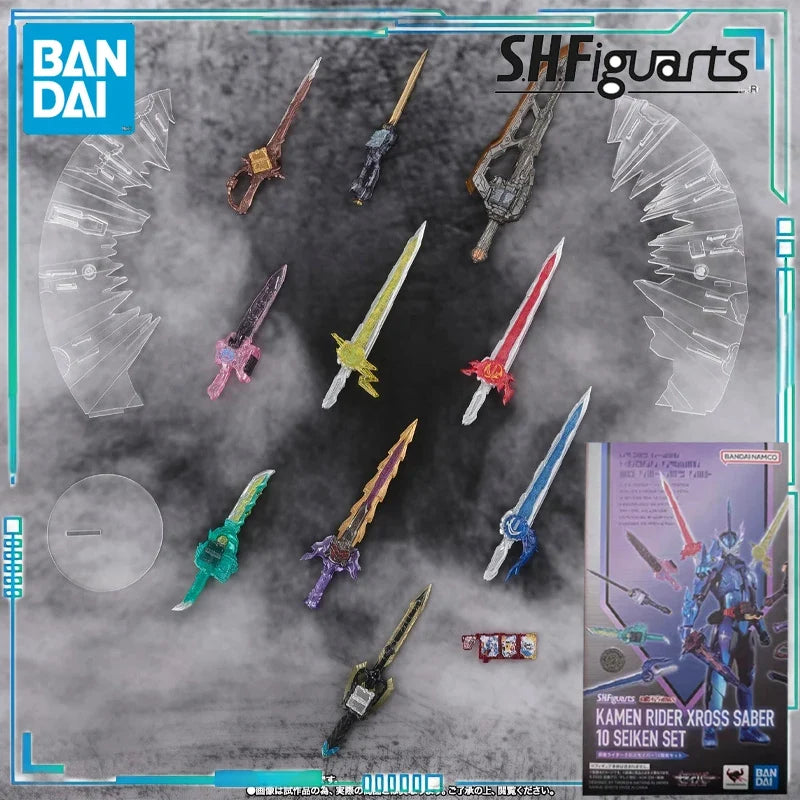 BANDAI SPIRITS Genuine S.H.Figuarts Series KAMEN RIDER SABER， Accessory Kit Finished Product Movable Model Exquisite Toys