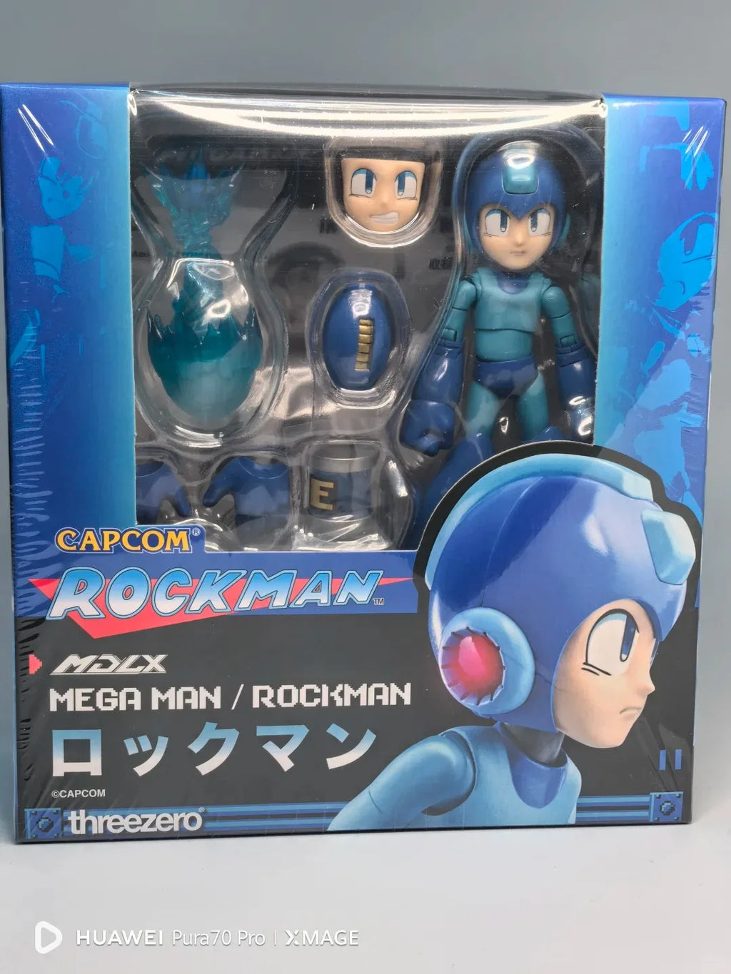 Original 3A Threezero 3Z05730A0 MDLX Mega Man X Action Figure Figure Collection Gift Original Rockman Action Model Figure