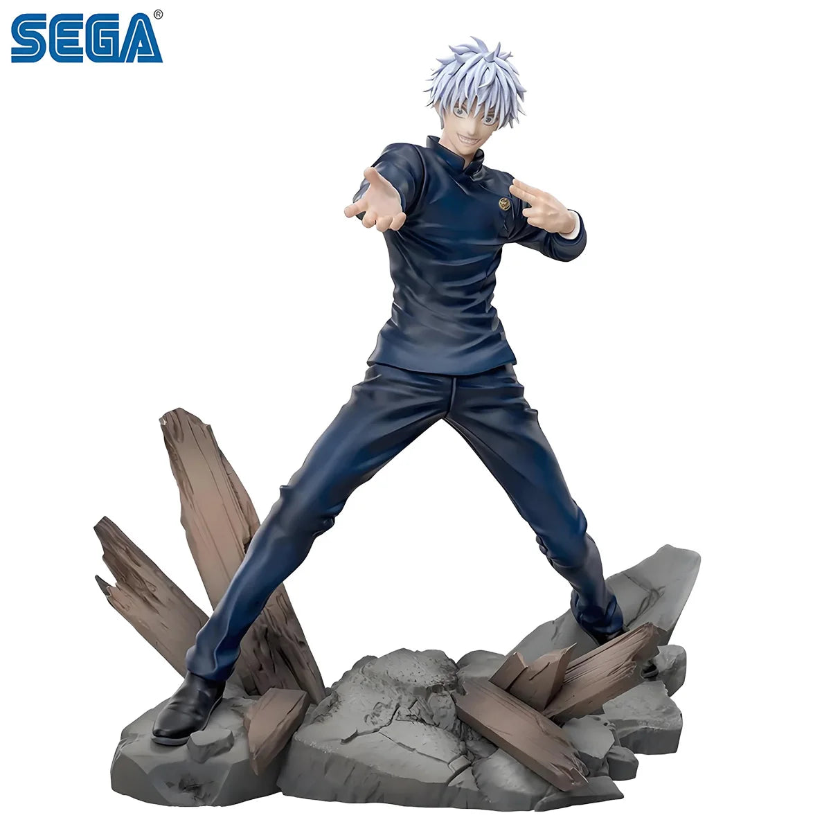 In Stock SEGA Luminasta Jujutsu Kaisen: Hidden Inventory Satoru Gojo -Fierce Battle- PVC 17CM Anime Action Figures Model Toy