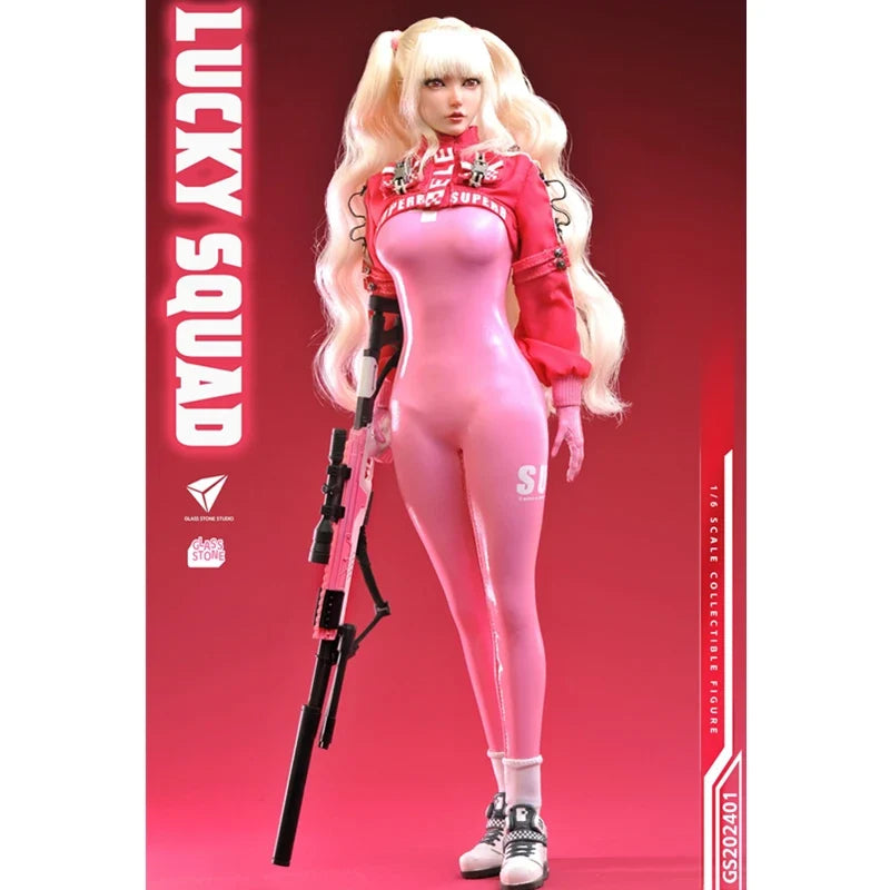 Glass Stone GS202401 1/6 Scale Movable Lucky Team Soldier Model Toy Figurine 12 Inch Collectible Miniature Doll In Stock