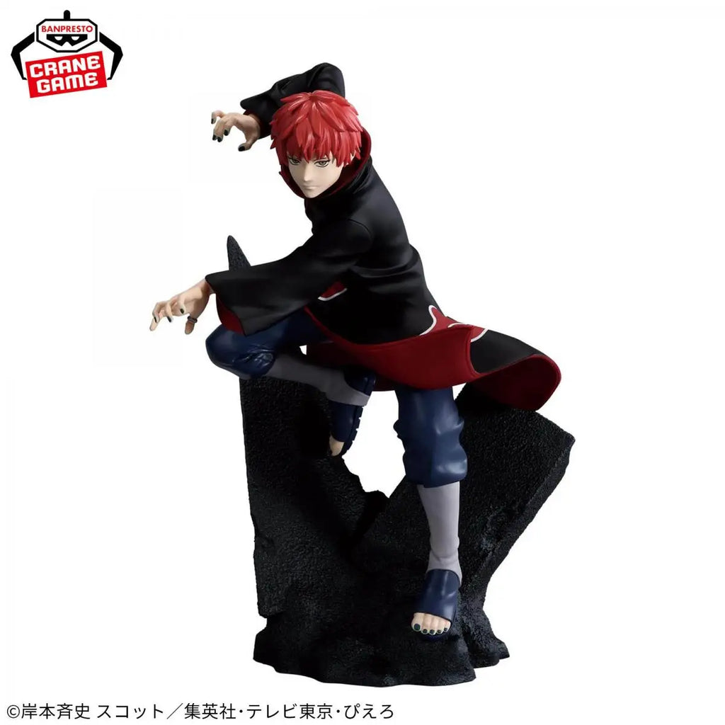 BANDAI Original BANPRESTO NARUTO EFFECTREME Shippuden SASORI Anime Figures Children Doll Collectible Desktop Ornament Toys Gifts