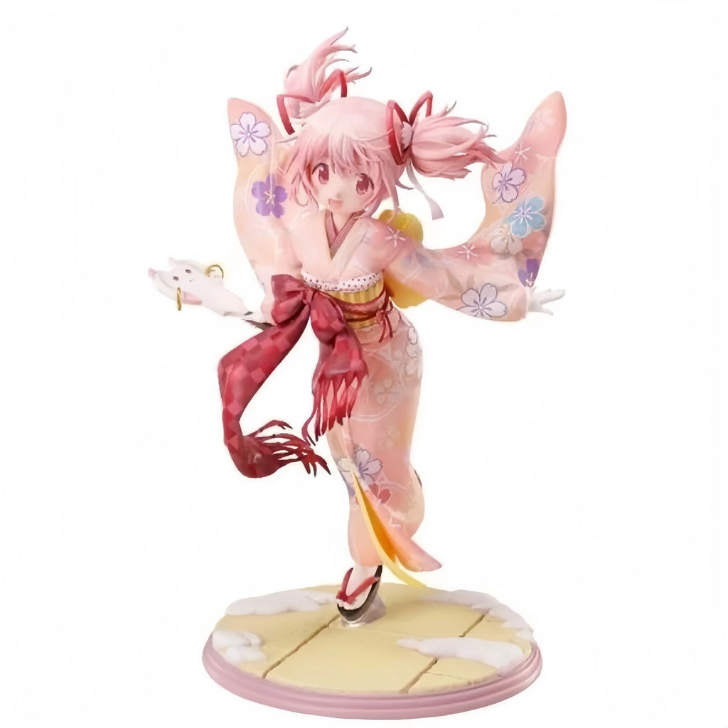 Original Puella Magi Madoka Magica Kimono Ver. Kaname Madoka 1/7 Figur F:Nex Magia Record Desktop Dekoration Sammlermodell Geschenk