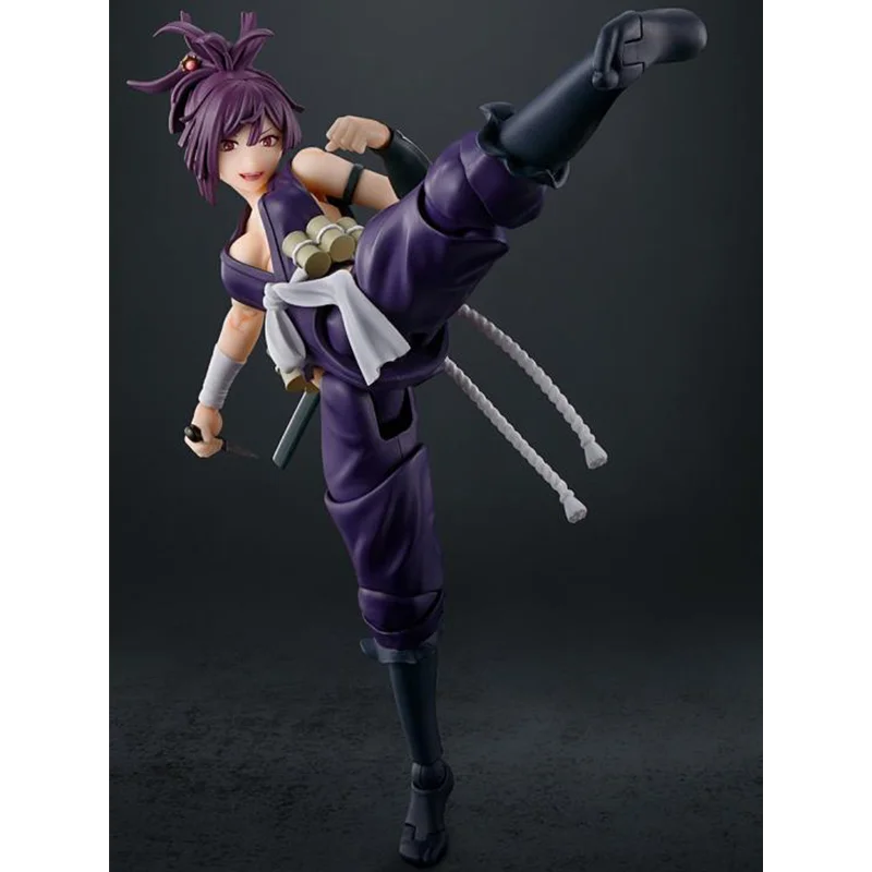 100% Original Bandai S.H.Figuarts Hell's Paradise Jigokuraku SHF Yuzuriha In Stock Anime Action Figures Model Toys