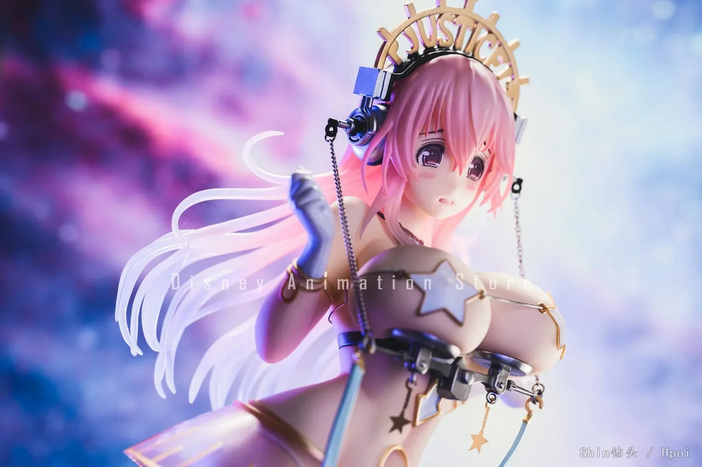 In Stock NSFW Hentai Figure SoniComi Super Sonico Sonico Libra Ver PVC Action Figure Adult Collection Model Doll Toys Gift Hobby