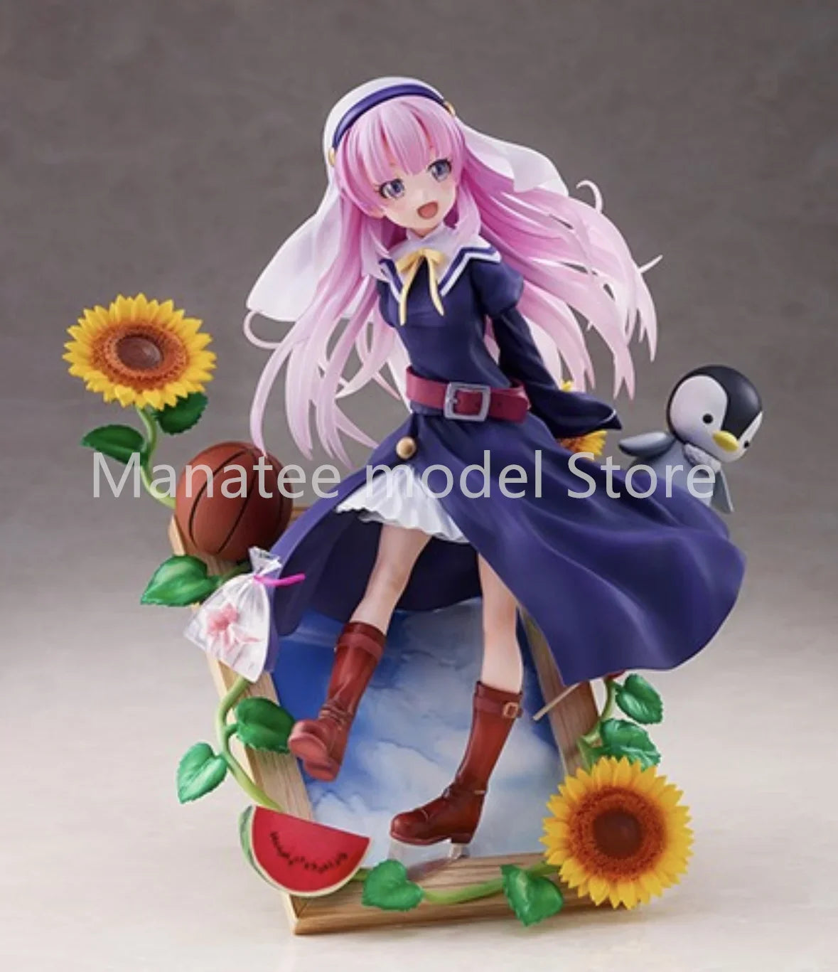 Aniplex Original Hina -Summer Memory- Vignette Style Figure 1/7 PVC Action Figure Anime Model Toys Collection Doll Gift