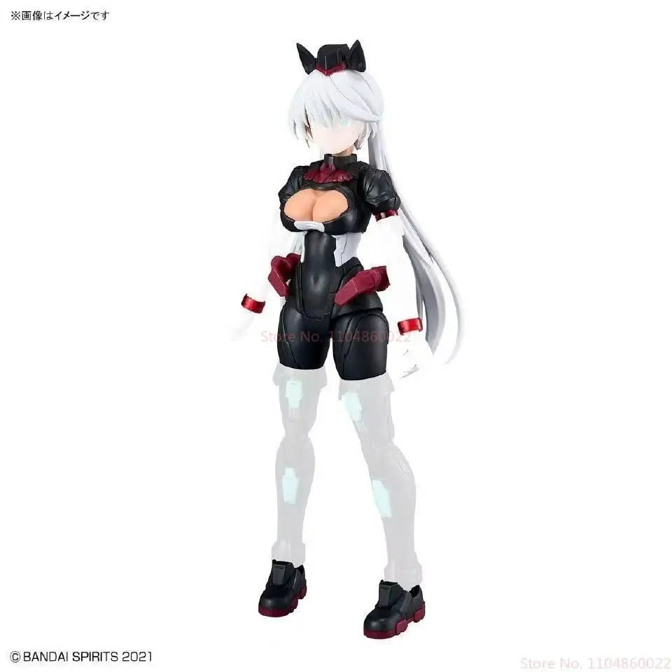 Genuine Bandai 30 Minutes Sisters Model Kit Original 30ms Sis-H00 Sestier Color C Action Figure Toys Model Gifts For Children