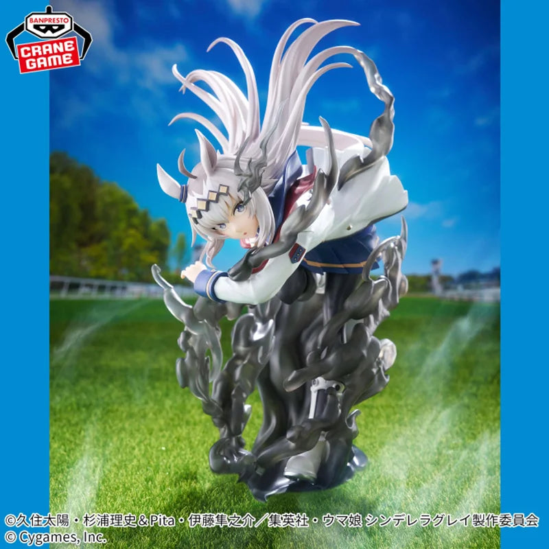 [Original Genuine] Bandai Banpresto Uma Musume Cinderella Gray Banpresto Evolve Oguri Cap Figure Model Collector Figurine Doll