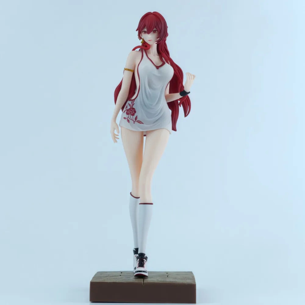 27.5cm/10.83in Anime Honkai Star Rail Figure Himeko Action Figures Pvc Statue Desktop Ornamen Collection Model Toys Gifts