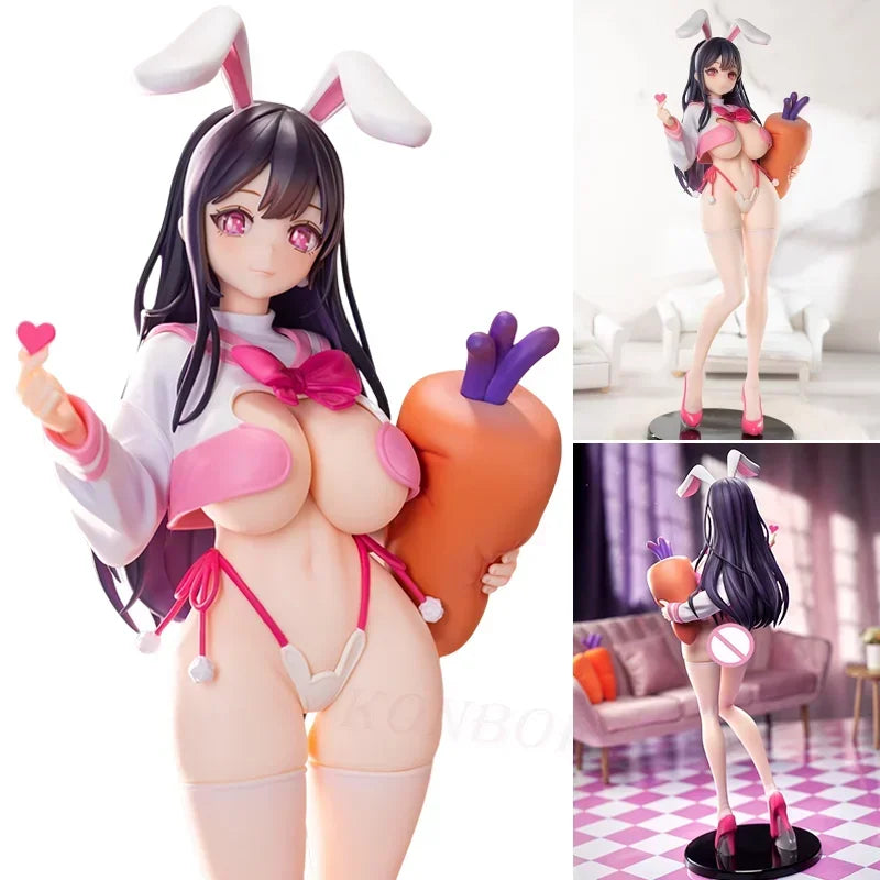 29cm JK Bunny Girl Uchino Sakura Love Injection Sexy Anime Figure FREEing B-STYLE KonoSuba Action Figure Hentai Model Doll Toys