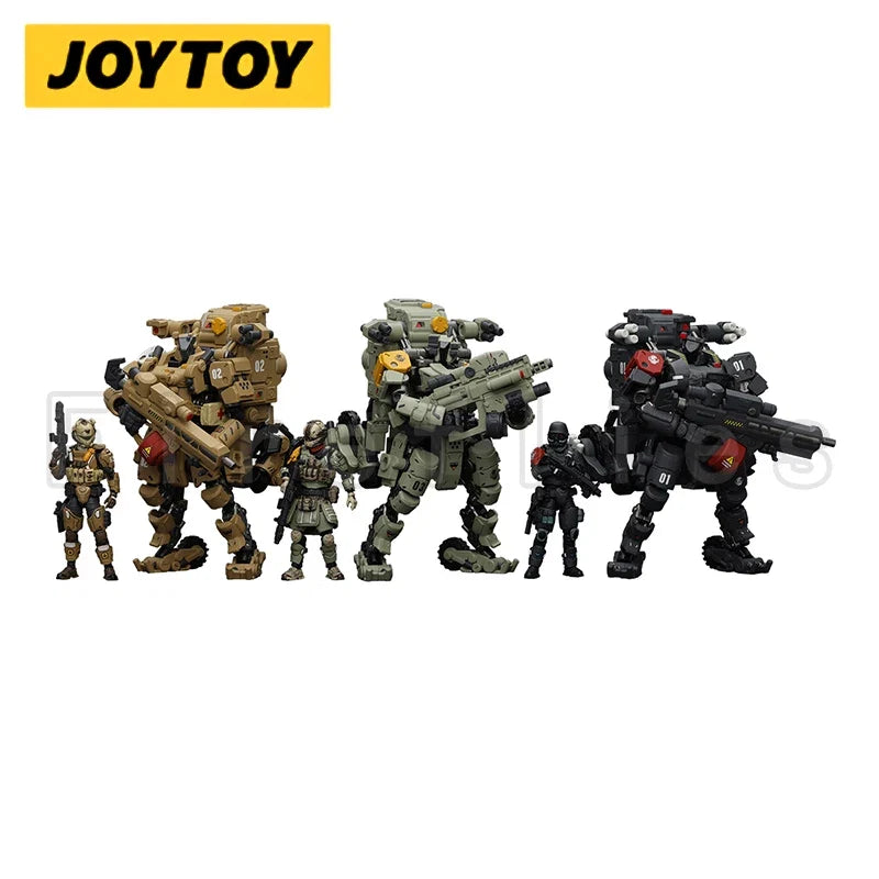1/25 JOYTOY Action Figure Battle of the Stars Fear XS-01 Night Raid type Fear XS-02 Assault type Fear XS-03 Tactical