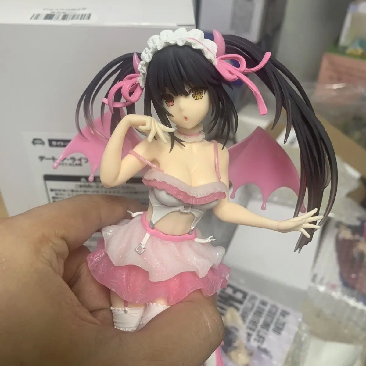 Hot Date A Live Figure Tokisaki Kurumi Figures Swimwear Figurine Desk Decoration Pvc Statue Model Doll Collection Toys Gifts