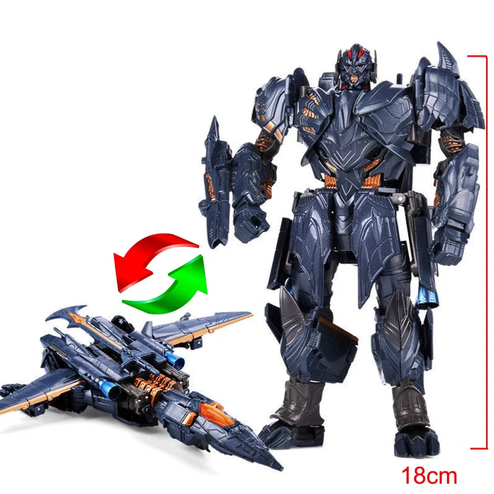 AOYI Transformation Toys Robot BMB Galvatron YS02 The Last Knight Decepticon Aircraft Deformation Action Figure Model